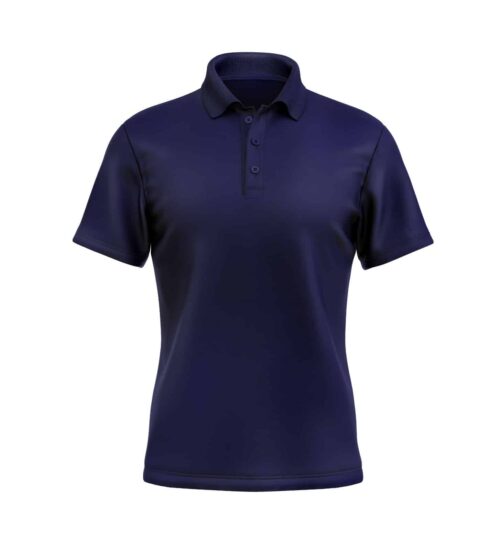 Mens Polo Shirt - Deep Navy Blue